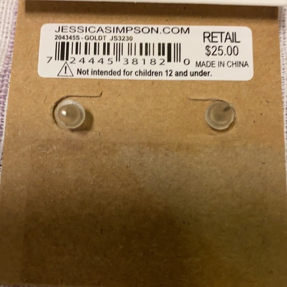 2 pairs Jessica Simpson Earrings - Picture 6 of 6